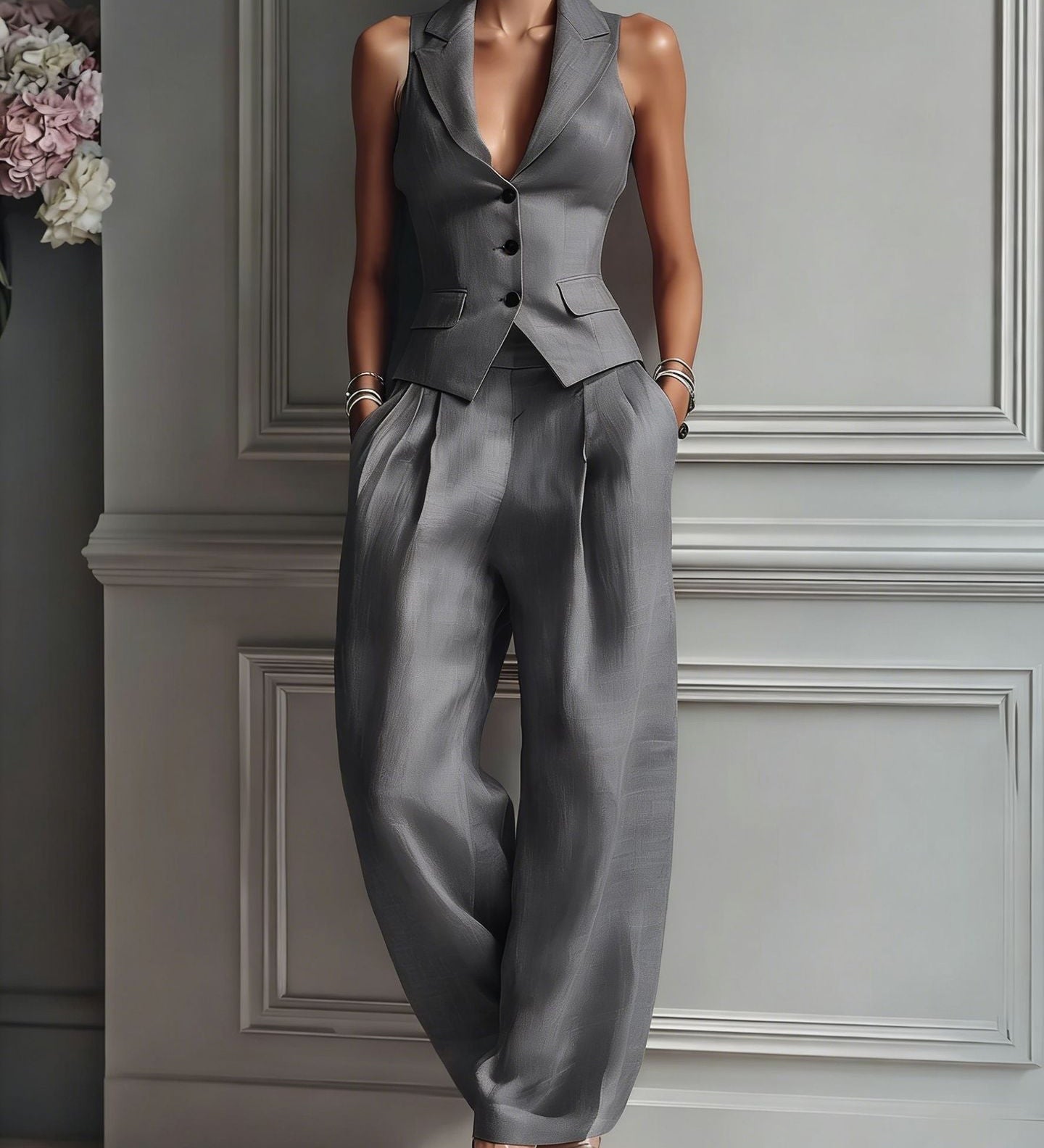 Positano - Conjunto Decote em V