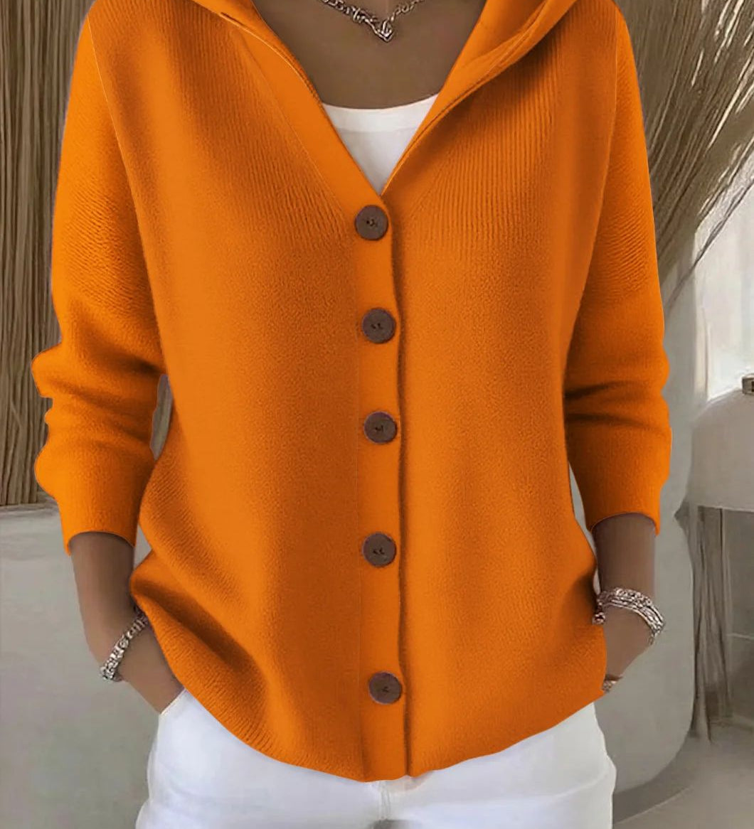 Sílvia - Cardigan com Capuz