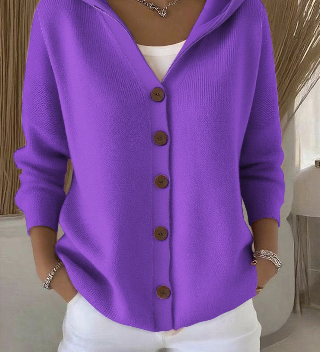 Sílvia - Cardigan com Capuz