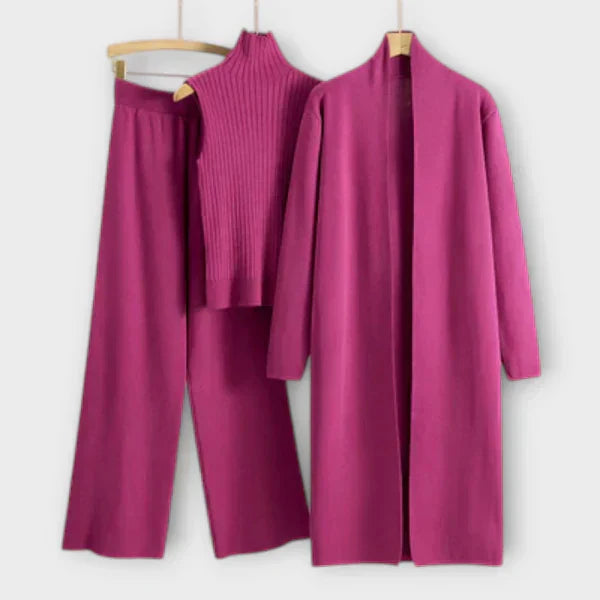 Heidi Set – Conjunto Elegante de 3 Peças