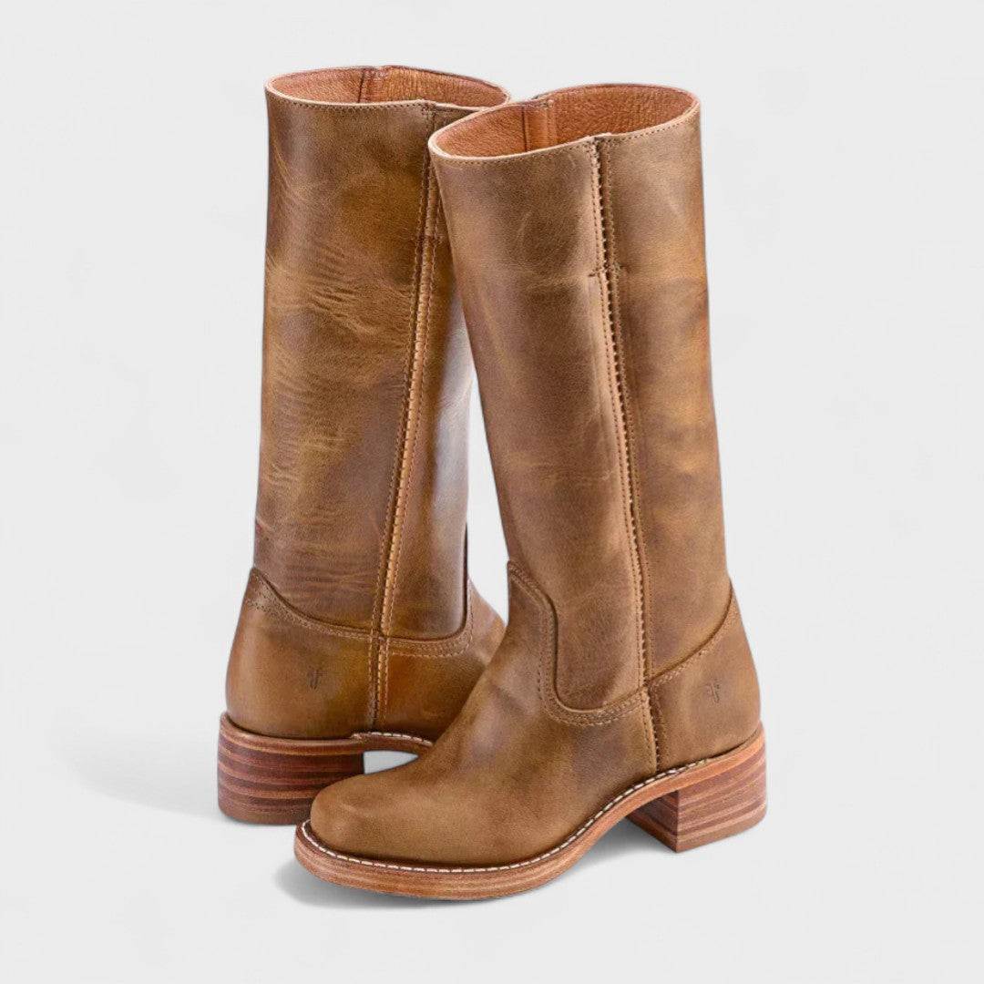 Margarida - Botas Clássicas de Equitação com Cano Alto
