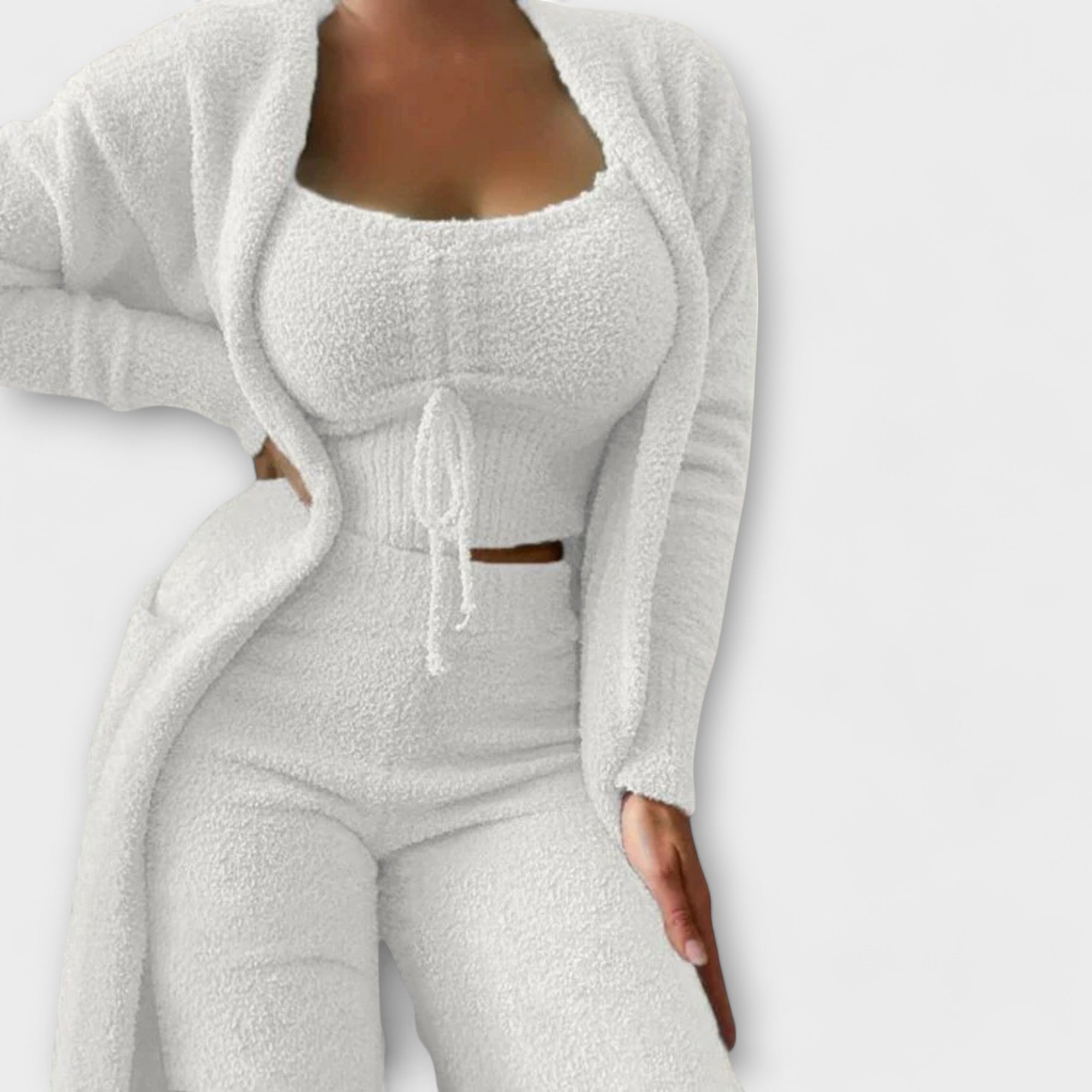 Conjunto de Pijama de 3 Peças