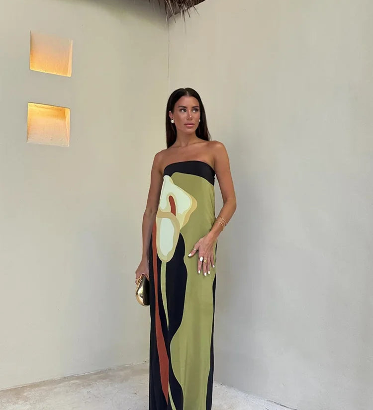 Lily - Vestido Longo Floral