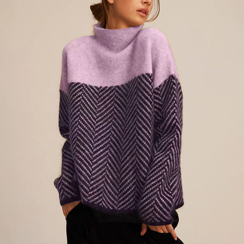 Leonor - Camisola de Gola Alta