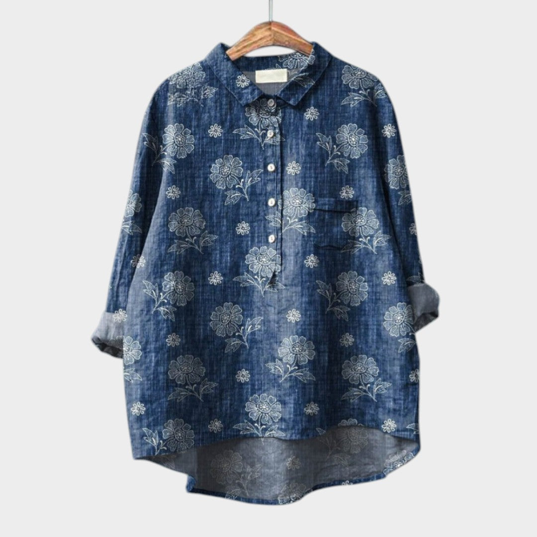 Elara - Blusa elegante Verão