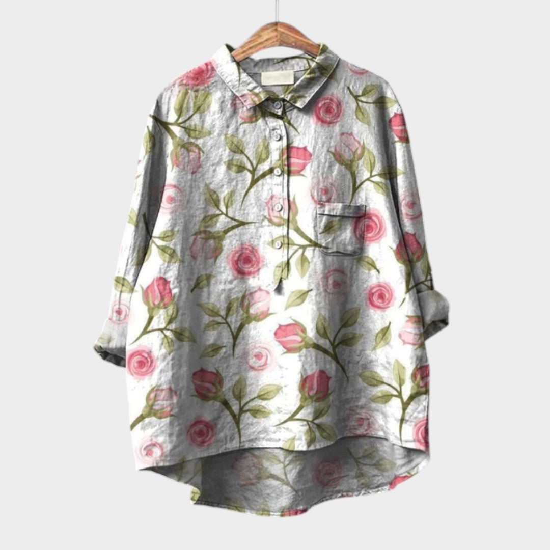 Elara - Blusa elegante Verão