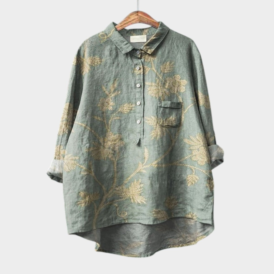 Elara - Blusa elegante Verão