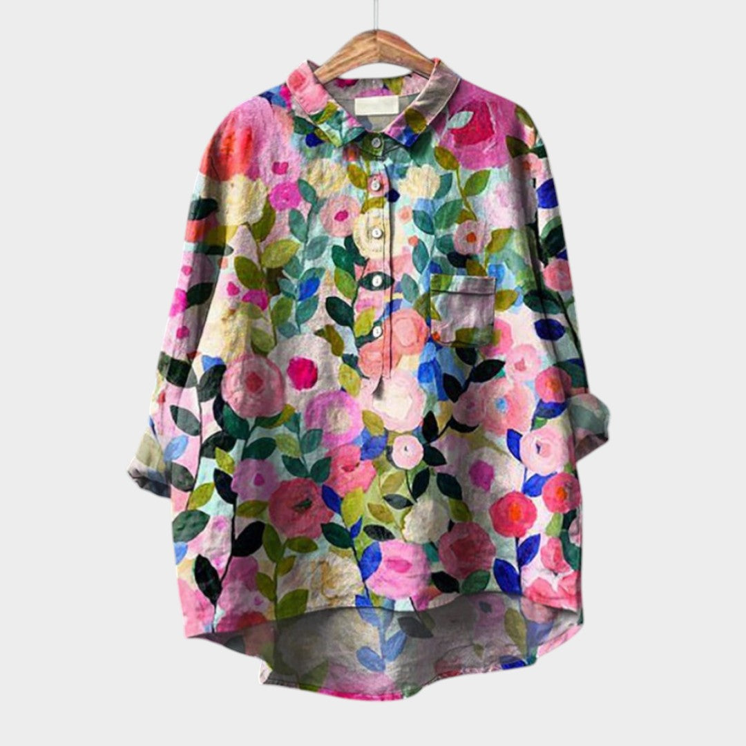 Elara - Blusa elegante Verão
