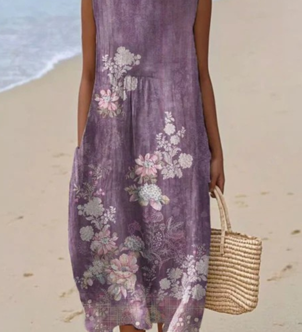 Guatemala | Vestido de Algodão Elegante
