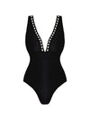V-Neck Swimsuit / S