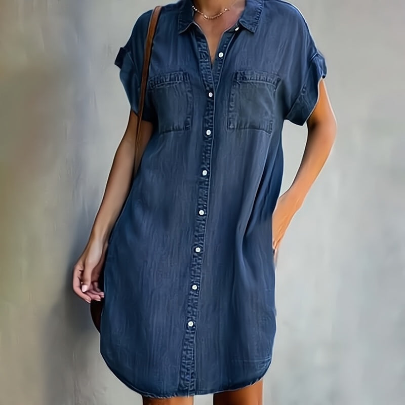 Leonor | Robe Chemise Botonada