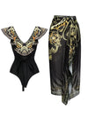 Wrap Skirt Suit / S