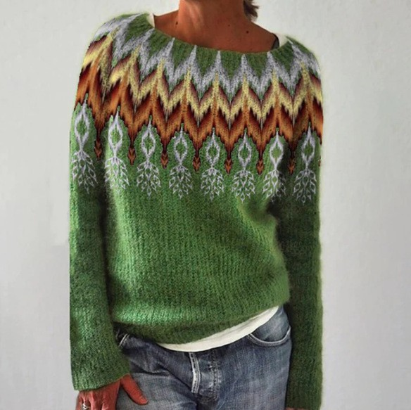Lina - Camisola de Inspiração Retro