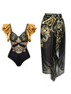 Wrap Skirt Suit / S