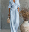 Kiara | Vestido Longo com Decote em V