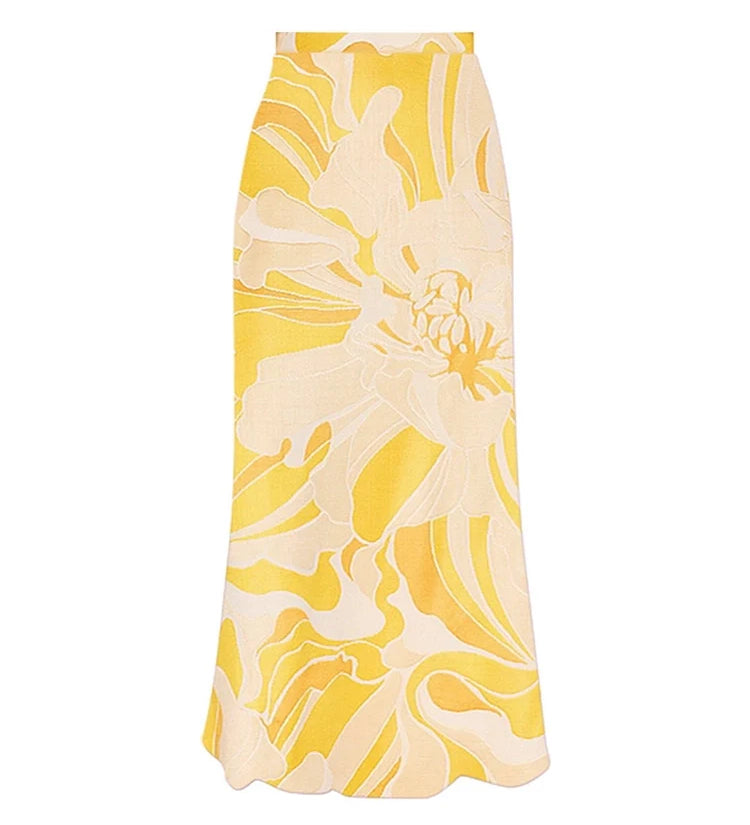 3D Floral Strapless Solid One-Piece Swimsuit