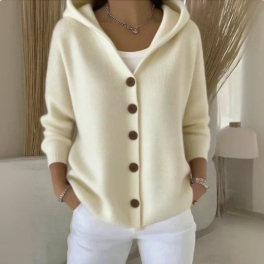 Sílvia - Cardigan com Capuz