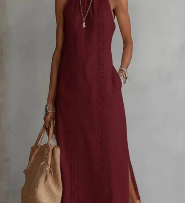 Clara - Vestido Elegante Comprido
