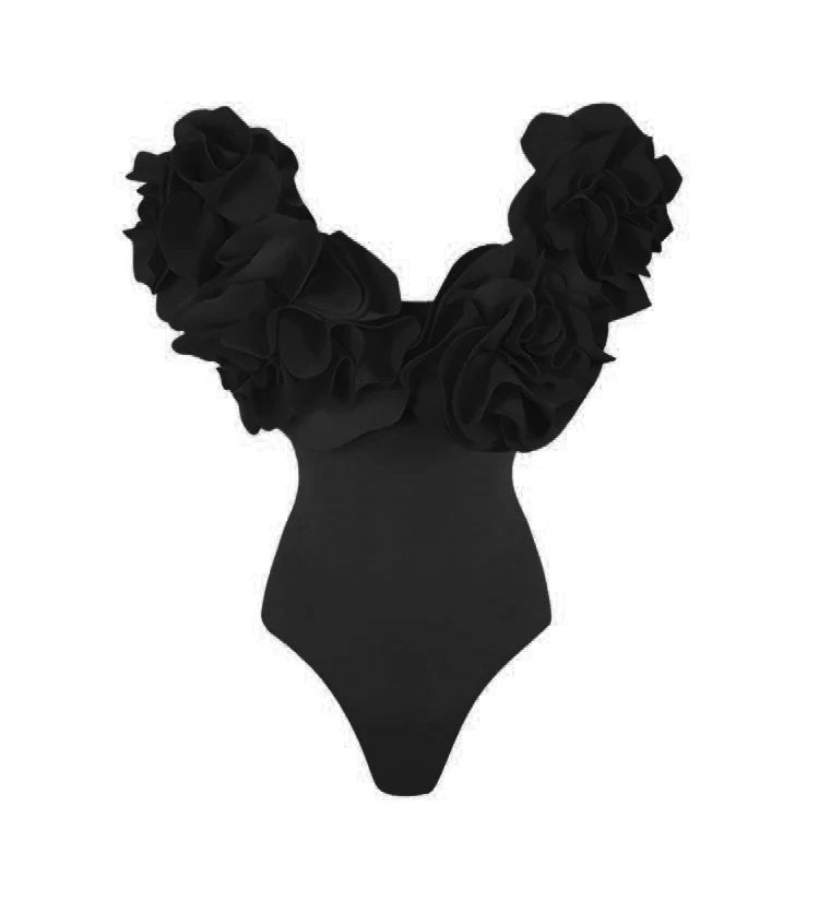 Strapless Solid Color Luxe One-Piece