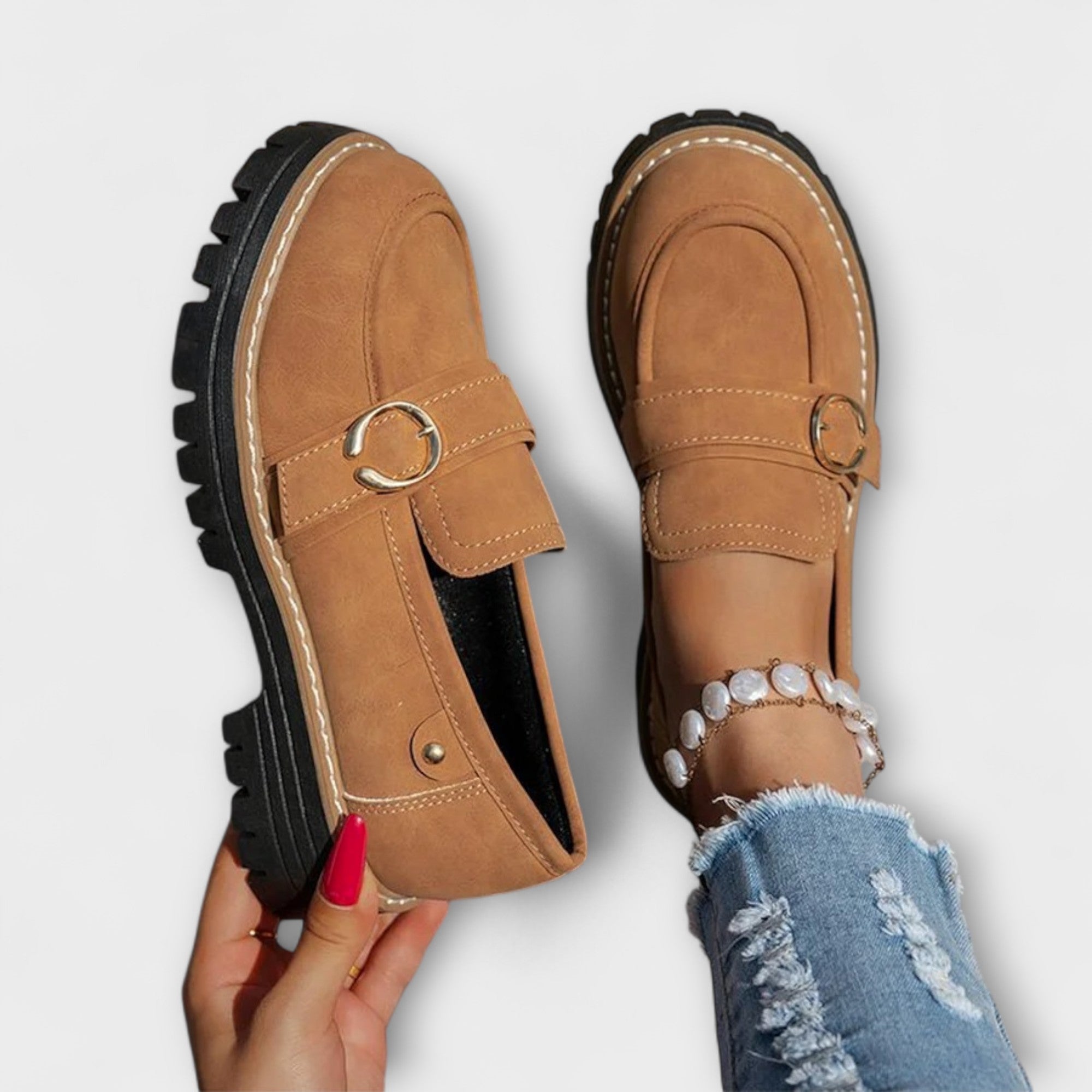 Vera - Mocassims Casual à Bout Rond