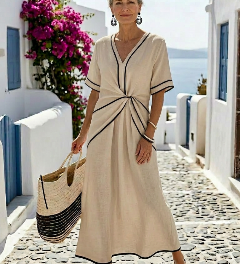 Linnea - Vestido Midi de Verão