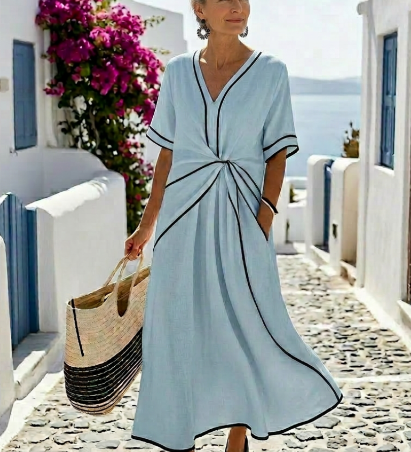 Linnea - Vestido Midi de Verão