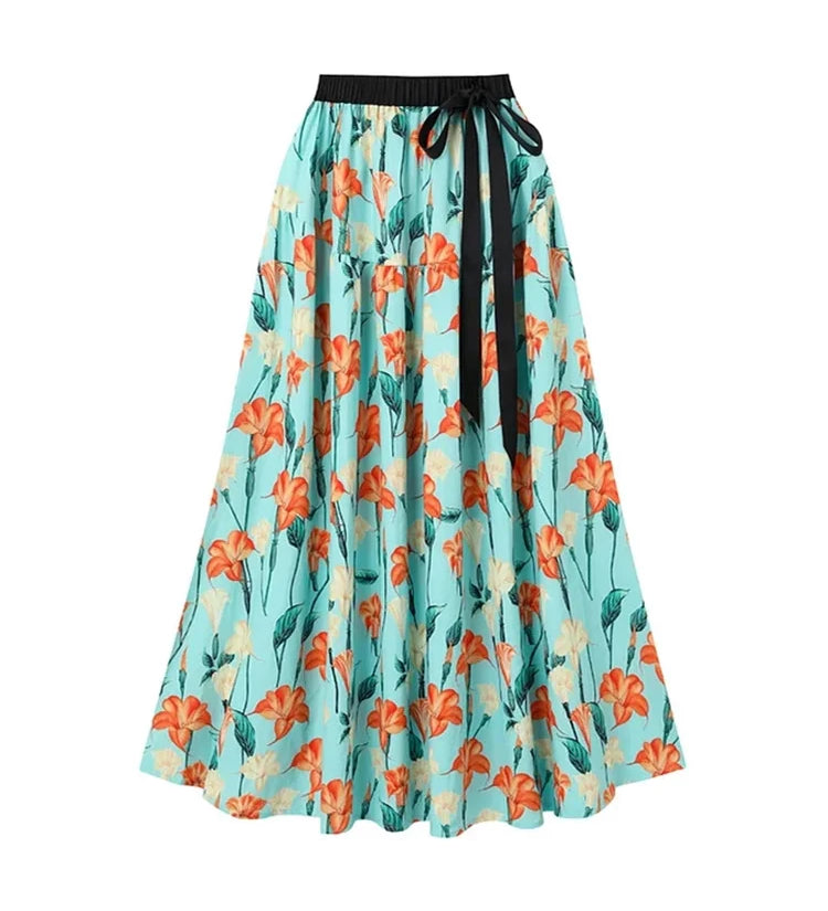 Ruffle Sleeve Trumpet Floral Bikini Set