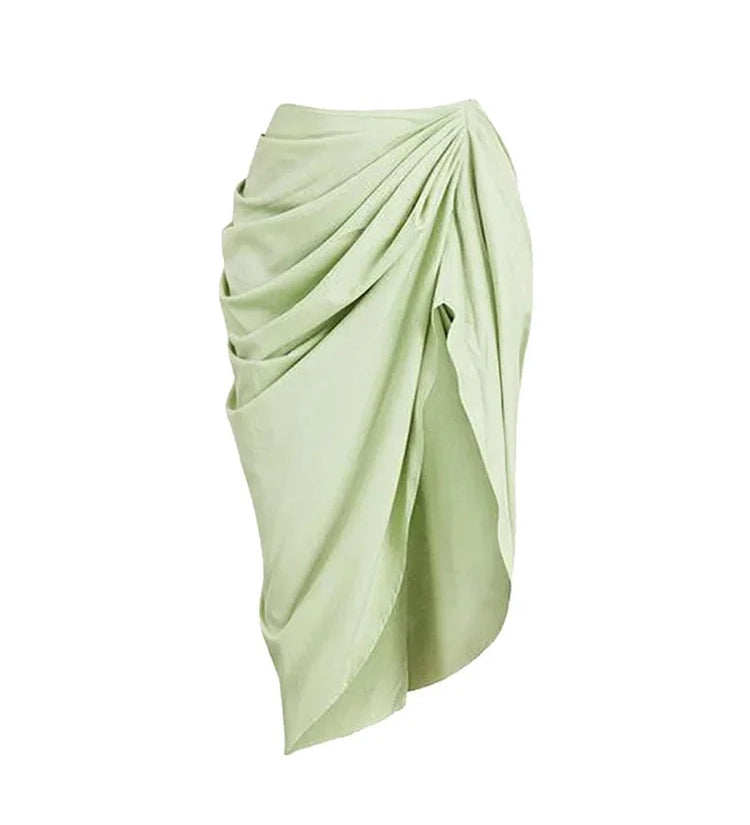 Apple Green Vintage Style Swimsuit Set