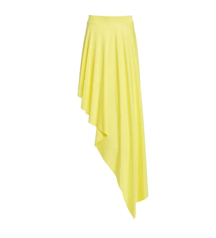 Puff Sleeve Solid Color Elegant Swimsuit
