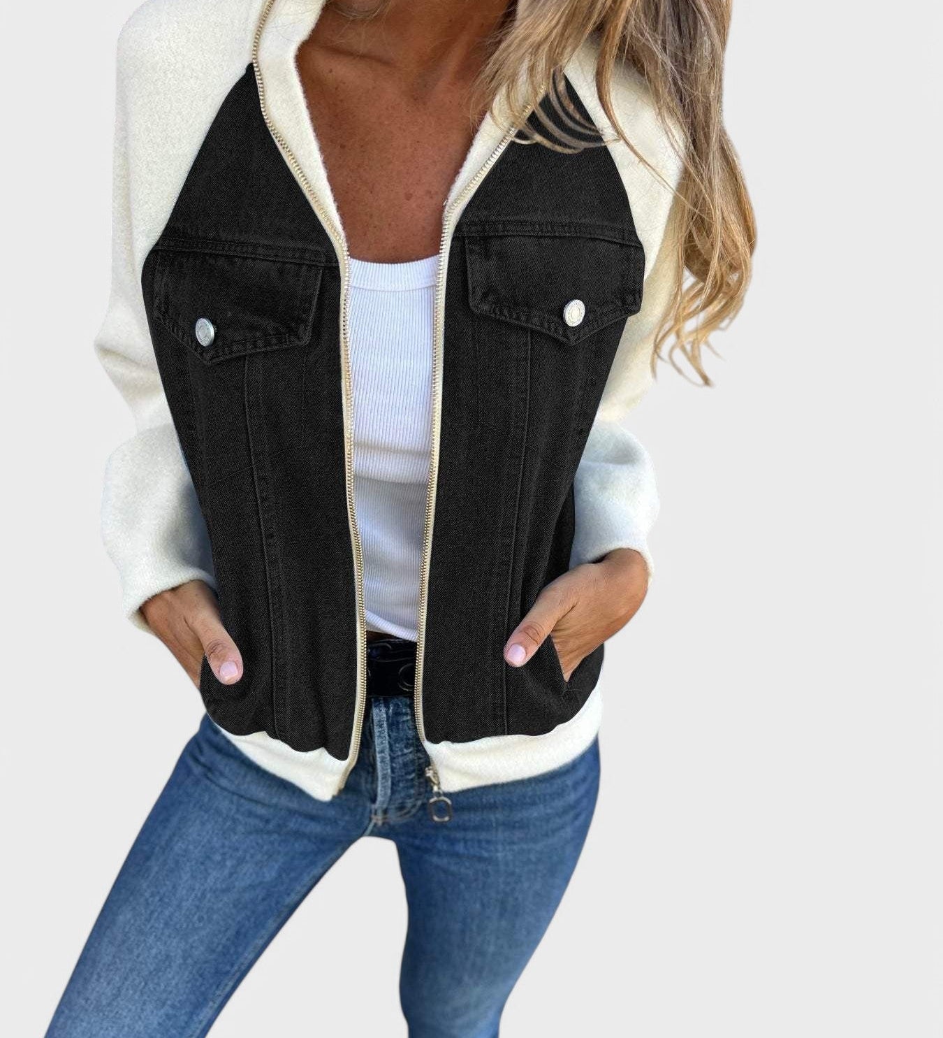 Zoe™ - Casaco de Ganga