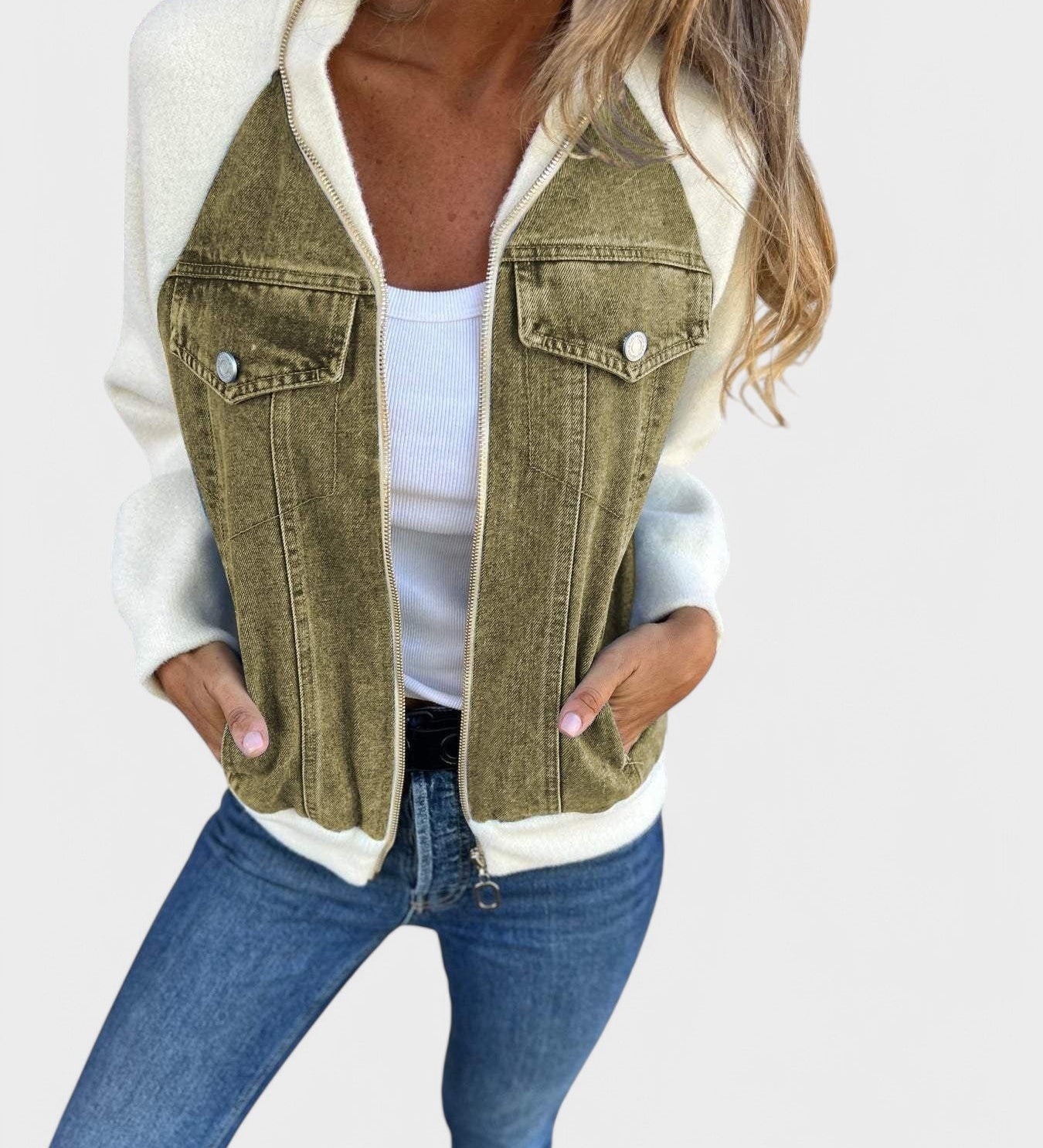 Zoe™ - Casaco de Ganga