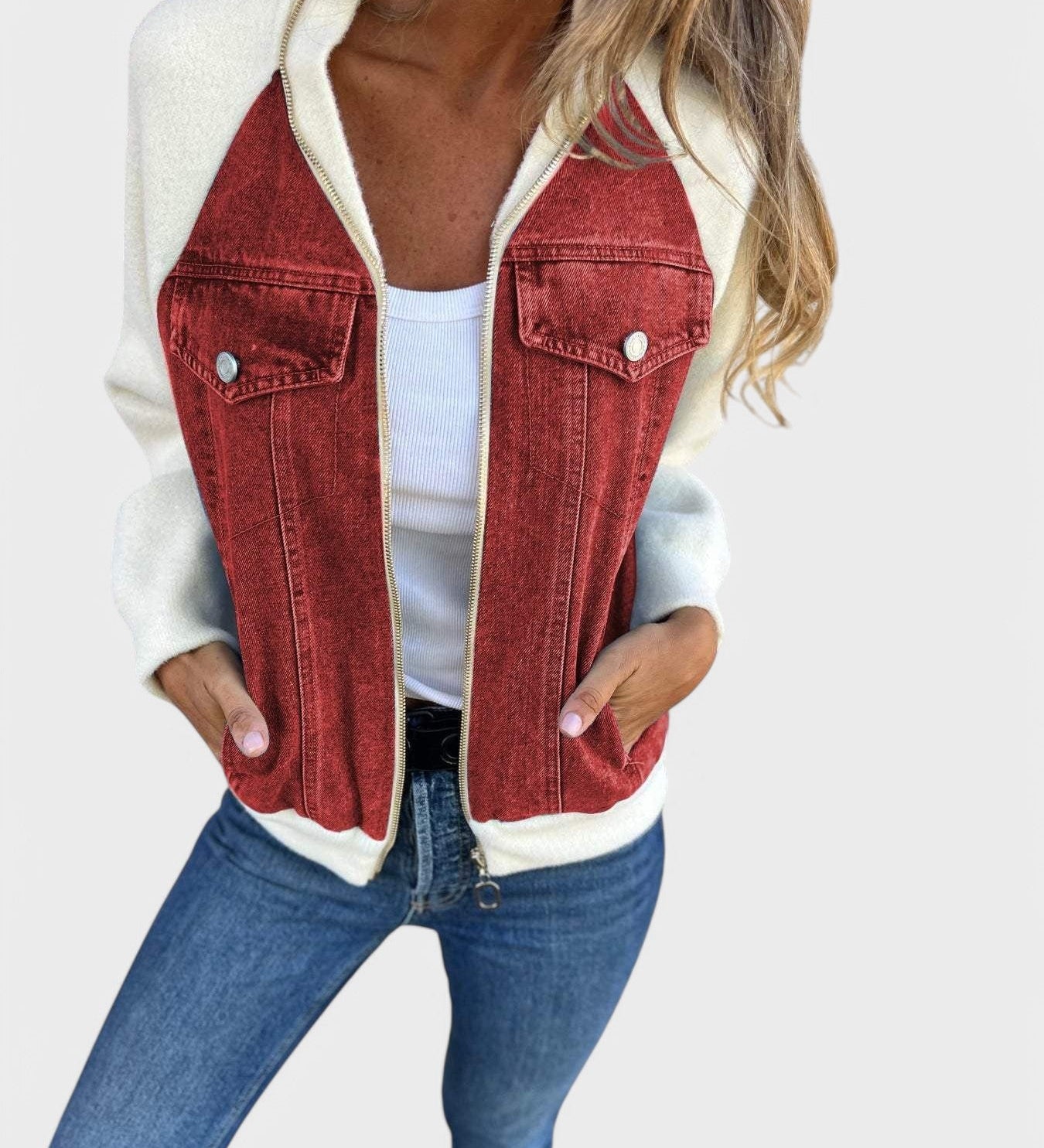 Zoe™ - Casaco de Ganga