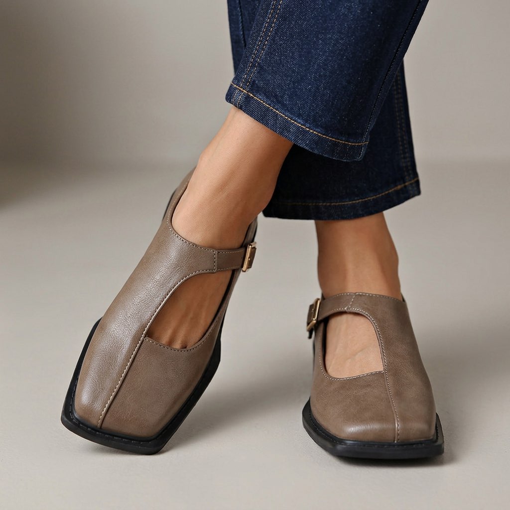 Rosalie - Ballerinas em Pele