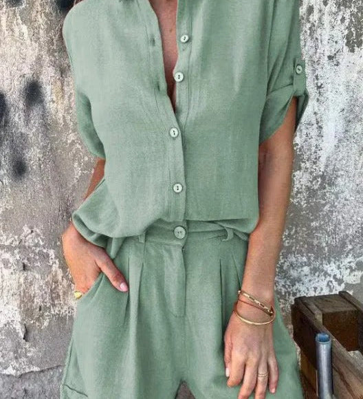 Adriele | Conjunto de Linho