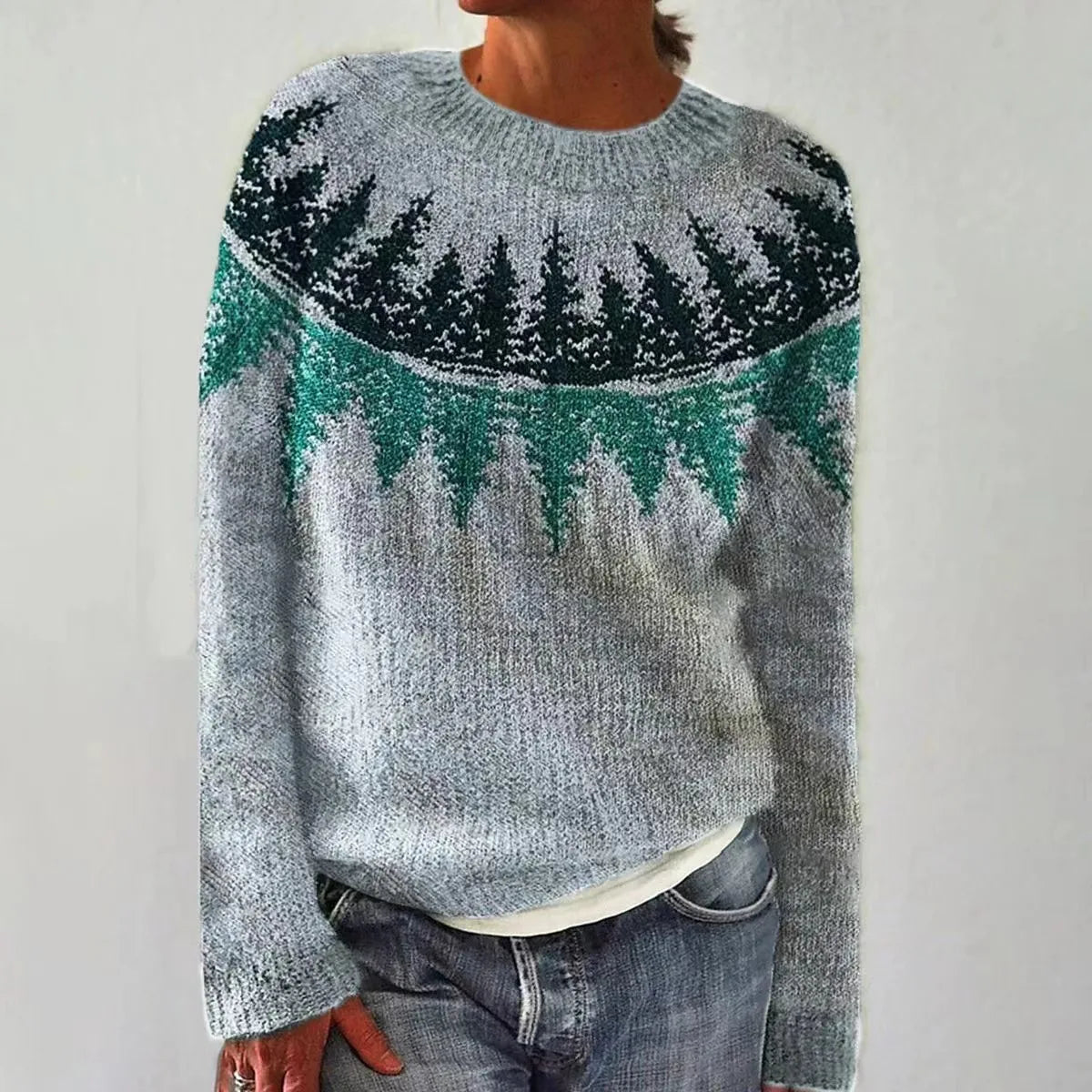 Otília - Camisola de Inspiração Retro