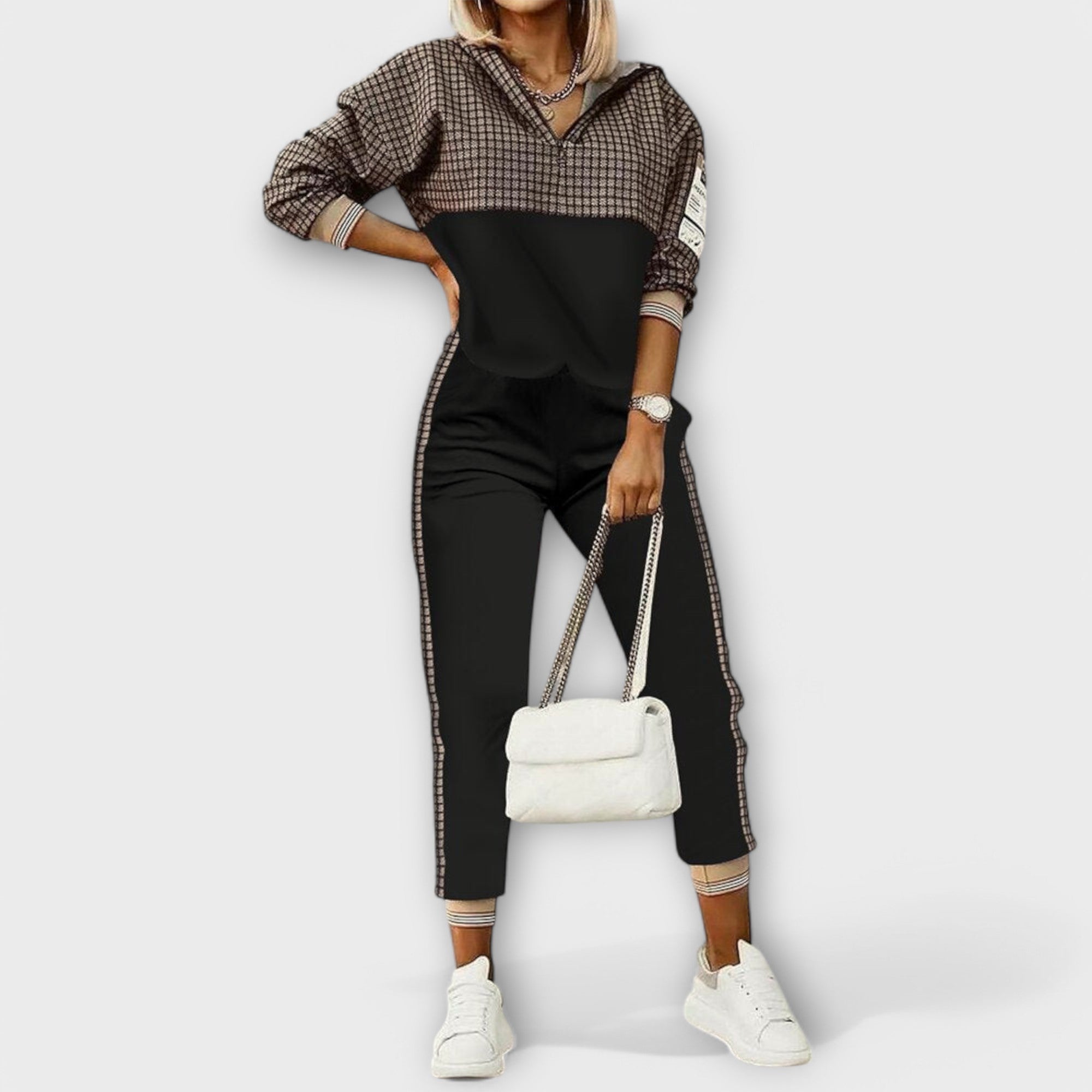 Premium Jogger Set – Roupas de Loungewear Luxuosas e Confortáveis