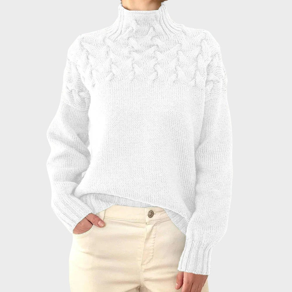 Carolina - Camisola de Gola Alta